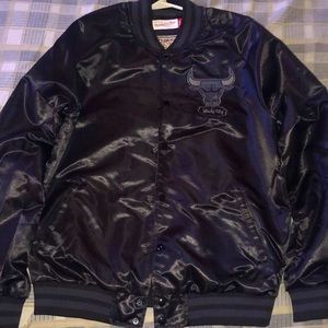 Mitchell and Ness Chicago Bulls Satin Jacket